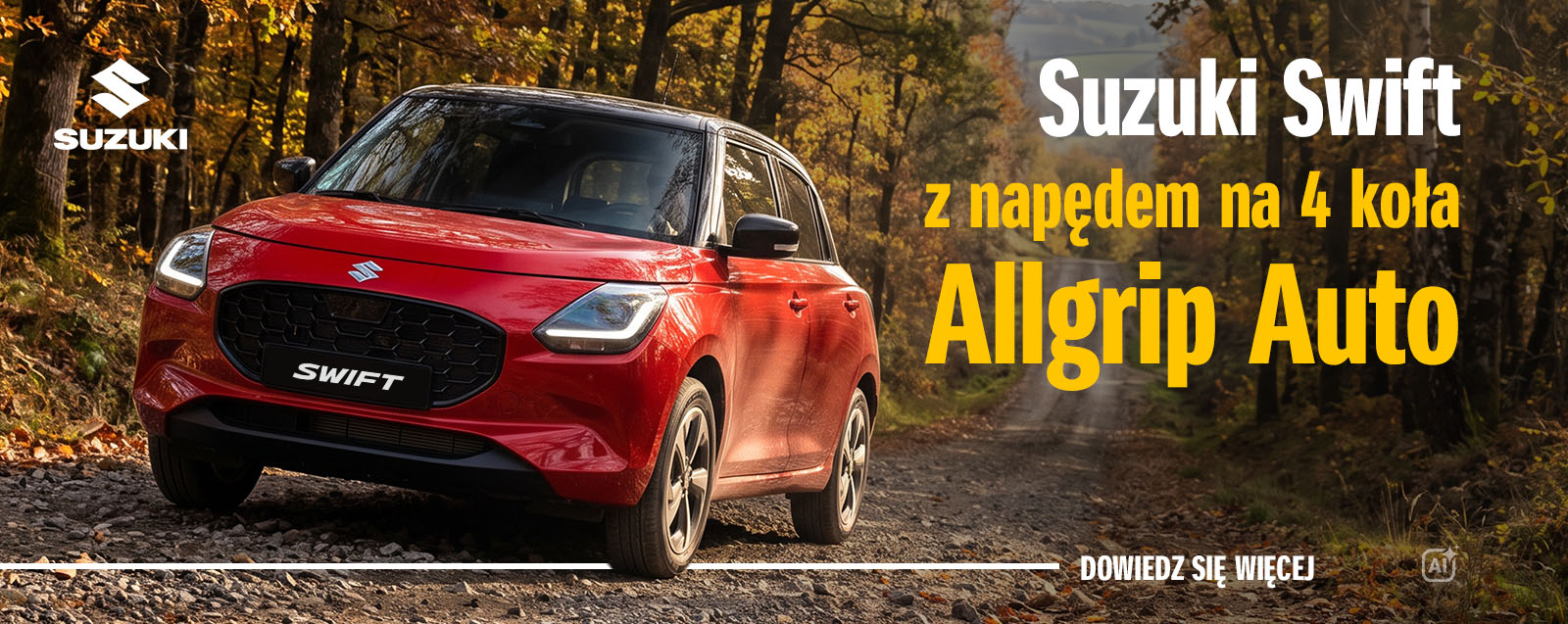Swift z napędem 4x4